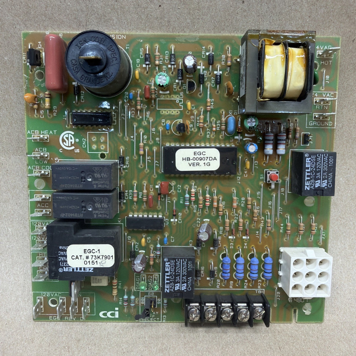 🔥 LENNOX HEATCRAFT NOVAR EGC-1 73K7901 Control Circuit Board EGC HB-00907DA