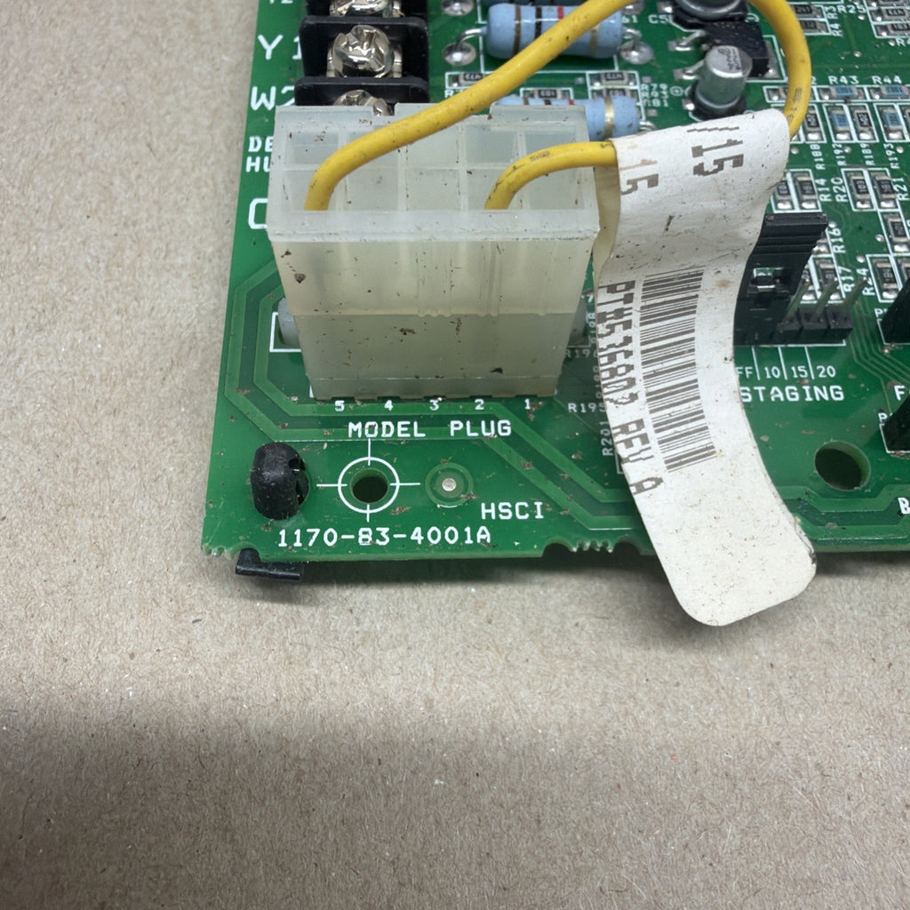 TESTED✅ Source 1 1170-83-4001A 992600 1170-400 Furnace Circuit Control Board