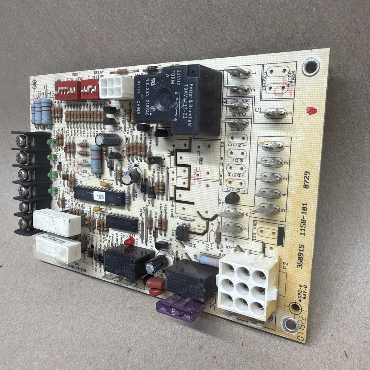 TESTED🔥 Thermo Pride 350915 Control Board 1158-83-12B  1158-101.