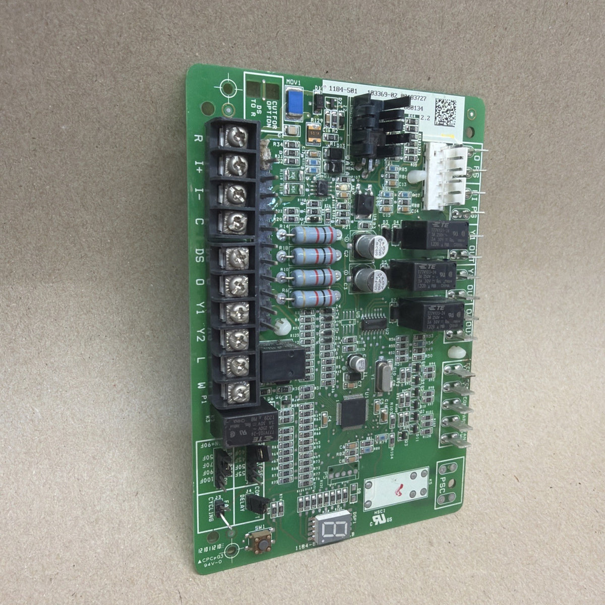 TESTED🔥 Lennox Heat Pump Control Board 1184-83-500. 103369-02 1184-501