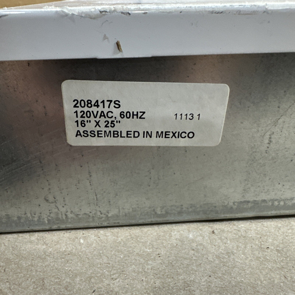 Honeywell PS1201B25 Power Supply Box Replaces 208417R 208417S 208417K  EAC