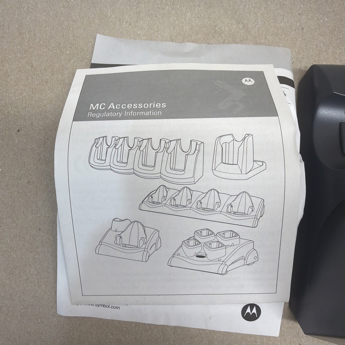 CRD3000-1001R Charging Cradle for Symbol Motorola MC3190 MC32N0 Barcode Scanner