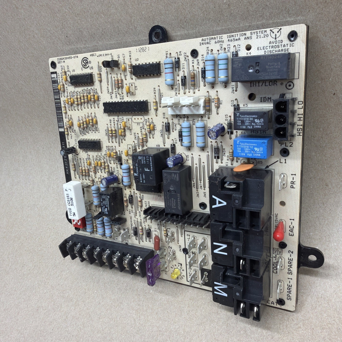 🔥TESTED! Carrier Bryant HK42FZ017 Control Board CEPL130455-01 CEBD430455-07A