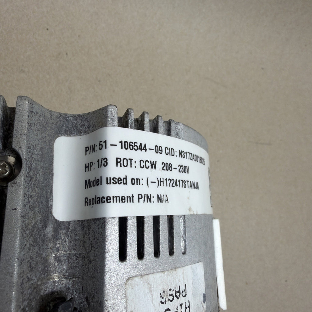 TESTED✅ Protech Selectech M55PWMLF-2830 1/3 hp Blower Motor 208/230V