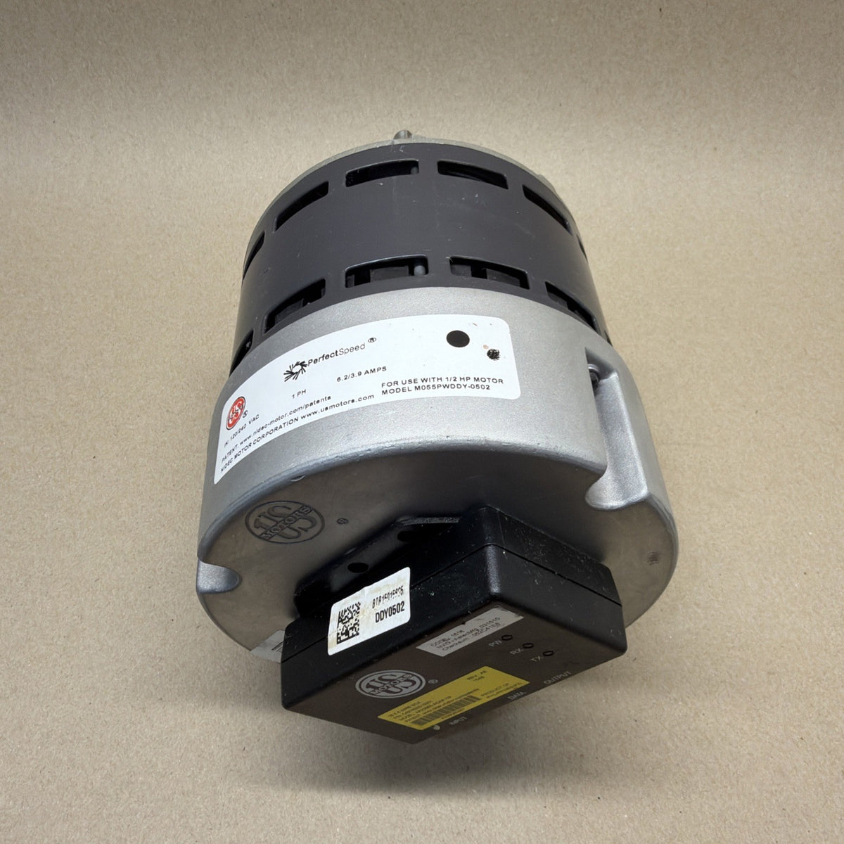 ✅ US Motors NIDEC M055PWDDY-0502  ECM PerfectSpeed Blower Motor 1HP 120/240V