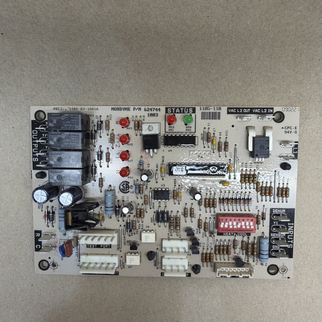 TESTED✅ Lennox 1185-83-1001A Furnace Control Board 1185-110 624744