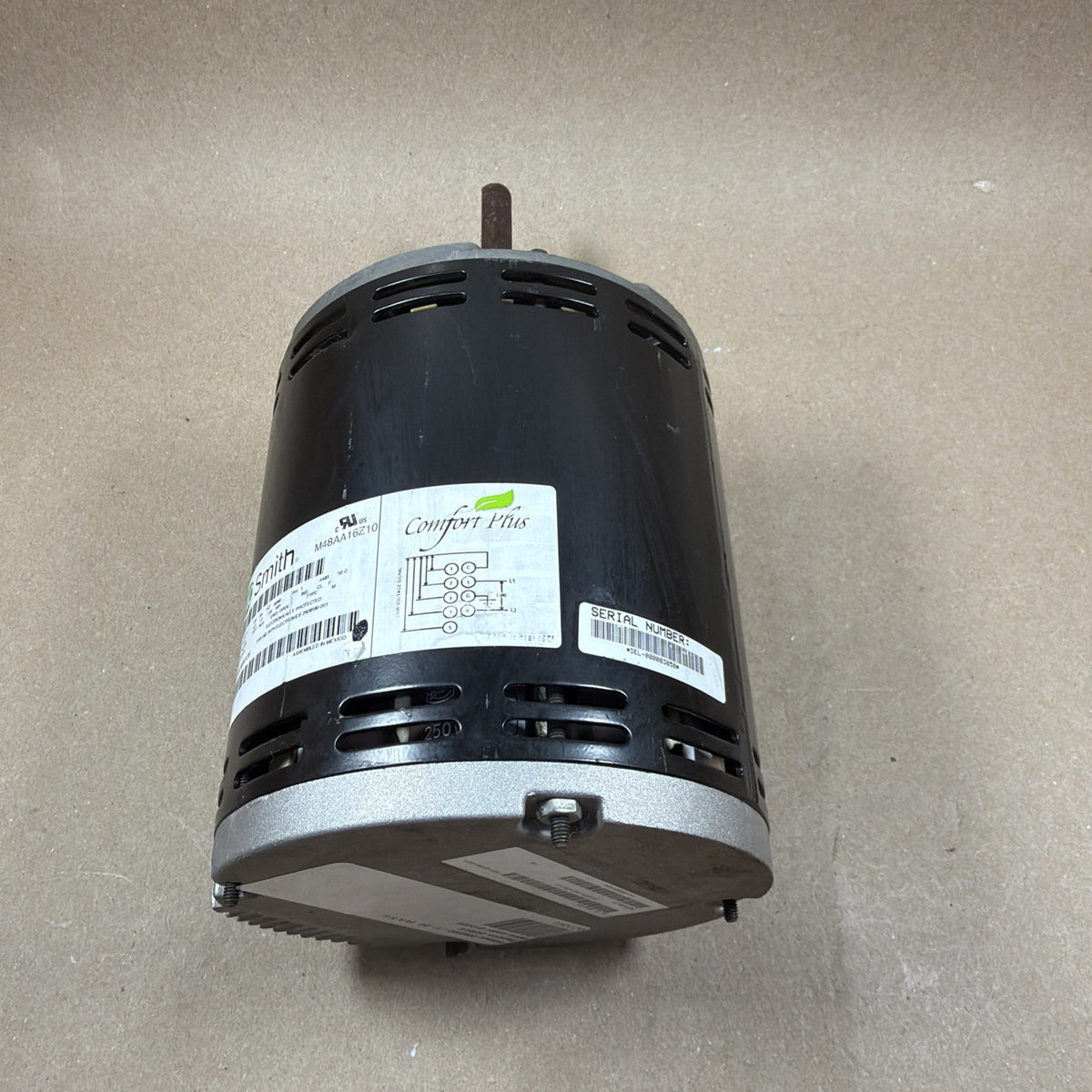 A.O. Smith M48A16Z10 ECM Furnace Blower Motor CCWLE Comfort Select 1/2HP 208/230