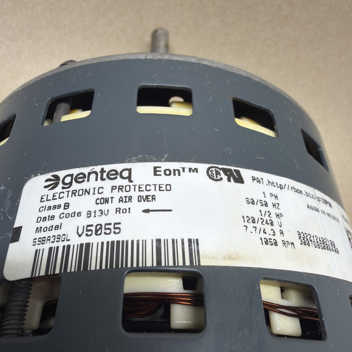 TESTED🔥 Carrier HD44AR121 CCW 115V ECM Blower Motor 5SBA39GLV5055. HD03