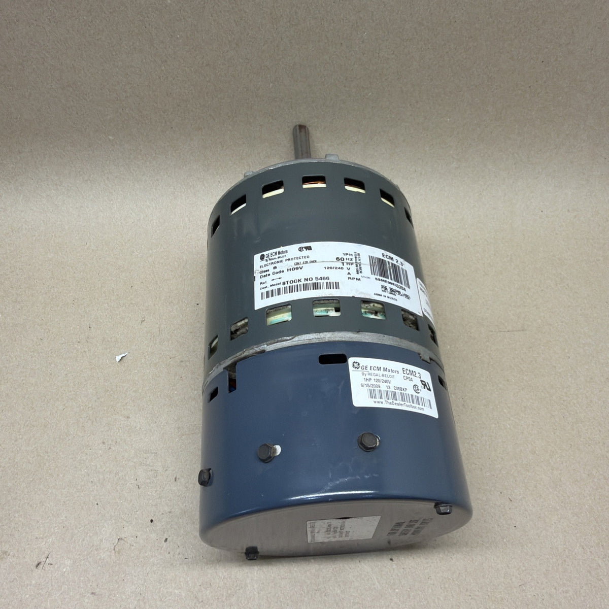 GE ECM2.3 CP04 5SME39SL0253 Blower Motor D341314P03 1HP 200/240V CCW