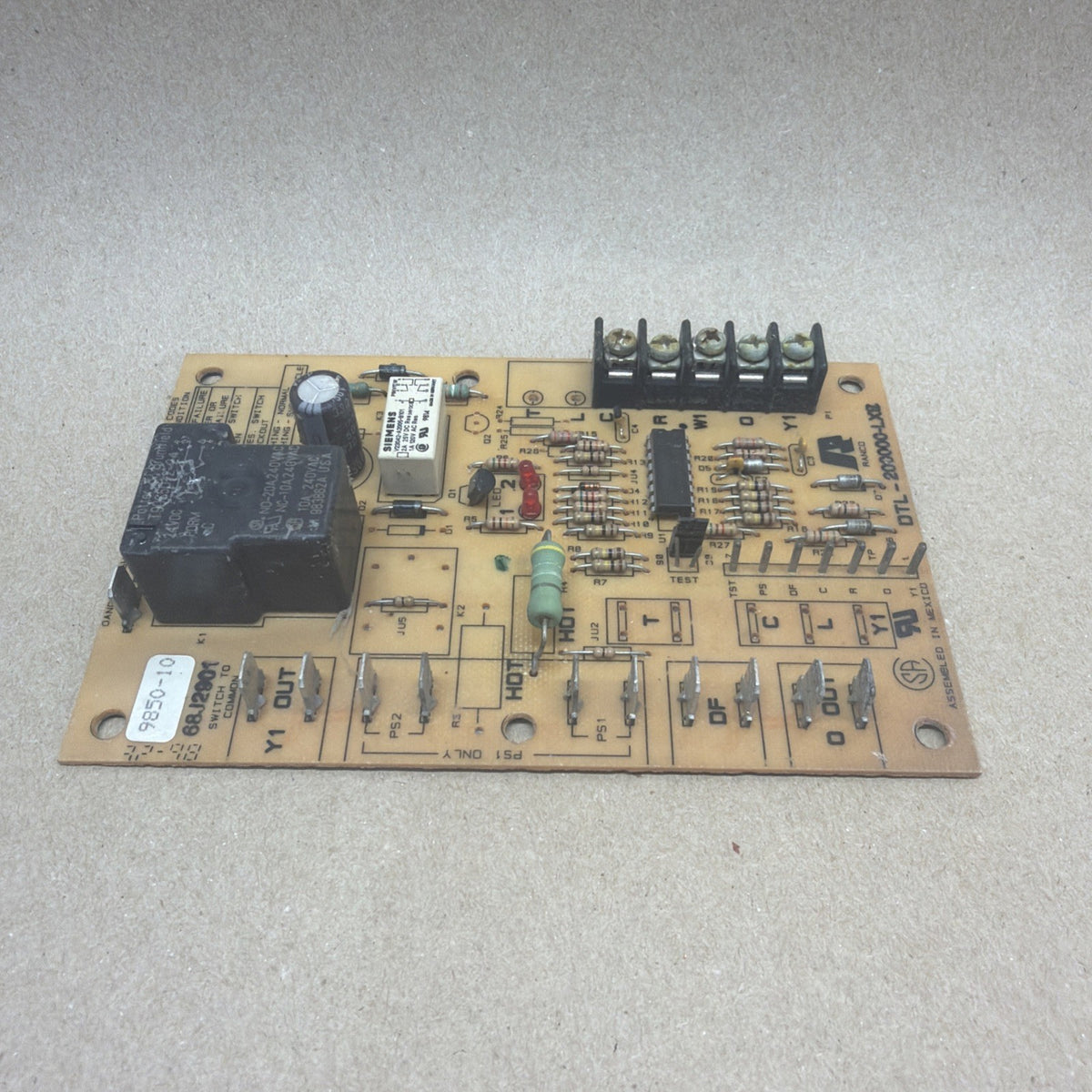 TESTED✅ LENNOX DEFROST CONTROL BOARD 68J2901 DTL-200000-LXB