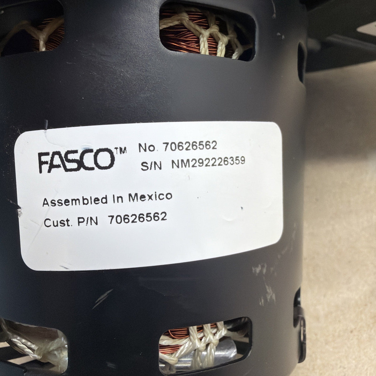 ✅ FASCO 70623861 Draft Inducer Blower Assembly 70-24033-01 SWIRLWIND 71623861