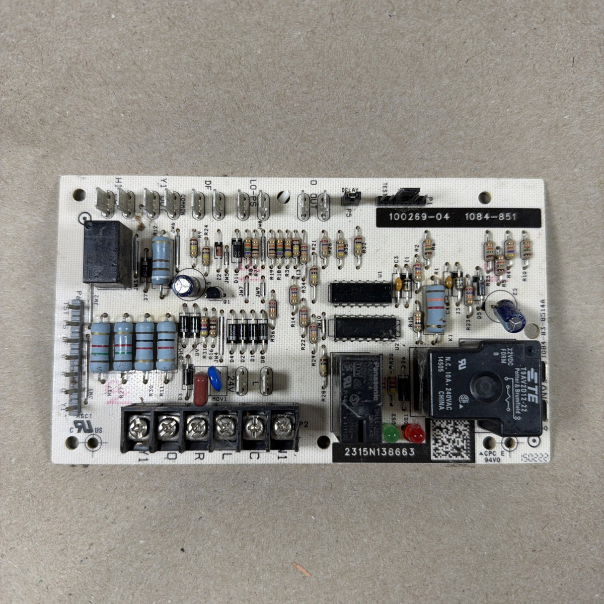 TESTED🔥🔥 Carrier Bryant York 1084-83-8514A  100269-04 851 Control Board (N65)