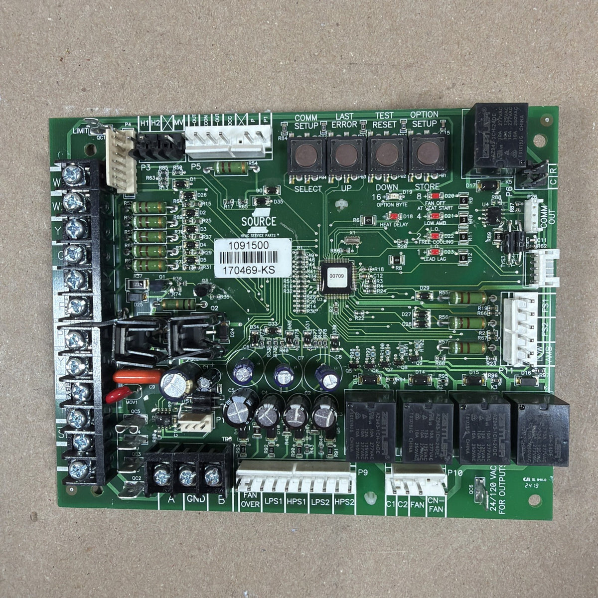 TESTED🔥 YORK  SOURCE 1 1091500 Control Circuit Board 170469-KS
