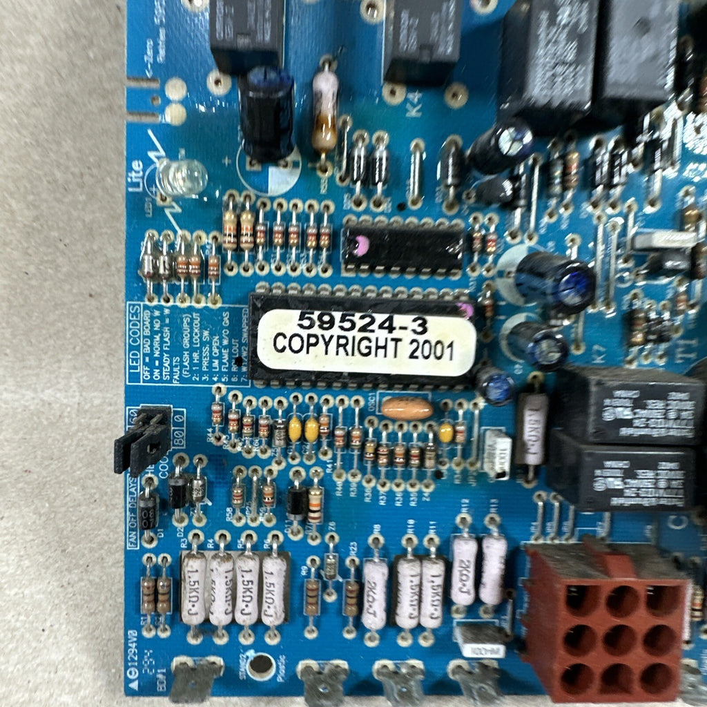 CNT 03456 / 59612-1  / X13650873010 Control Circuit Board HVAC.  59524-3. (E51)