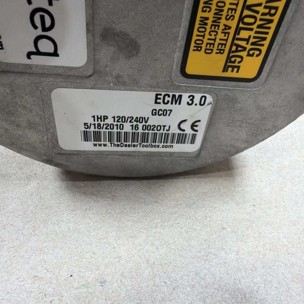 🔥 Genteq ECM 3.0 HD52RE122 Blower Motor 5SME39SXL3008A. GC07  3.0.  1HP