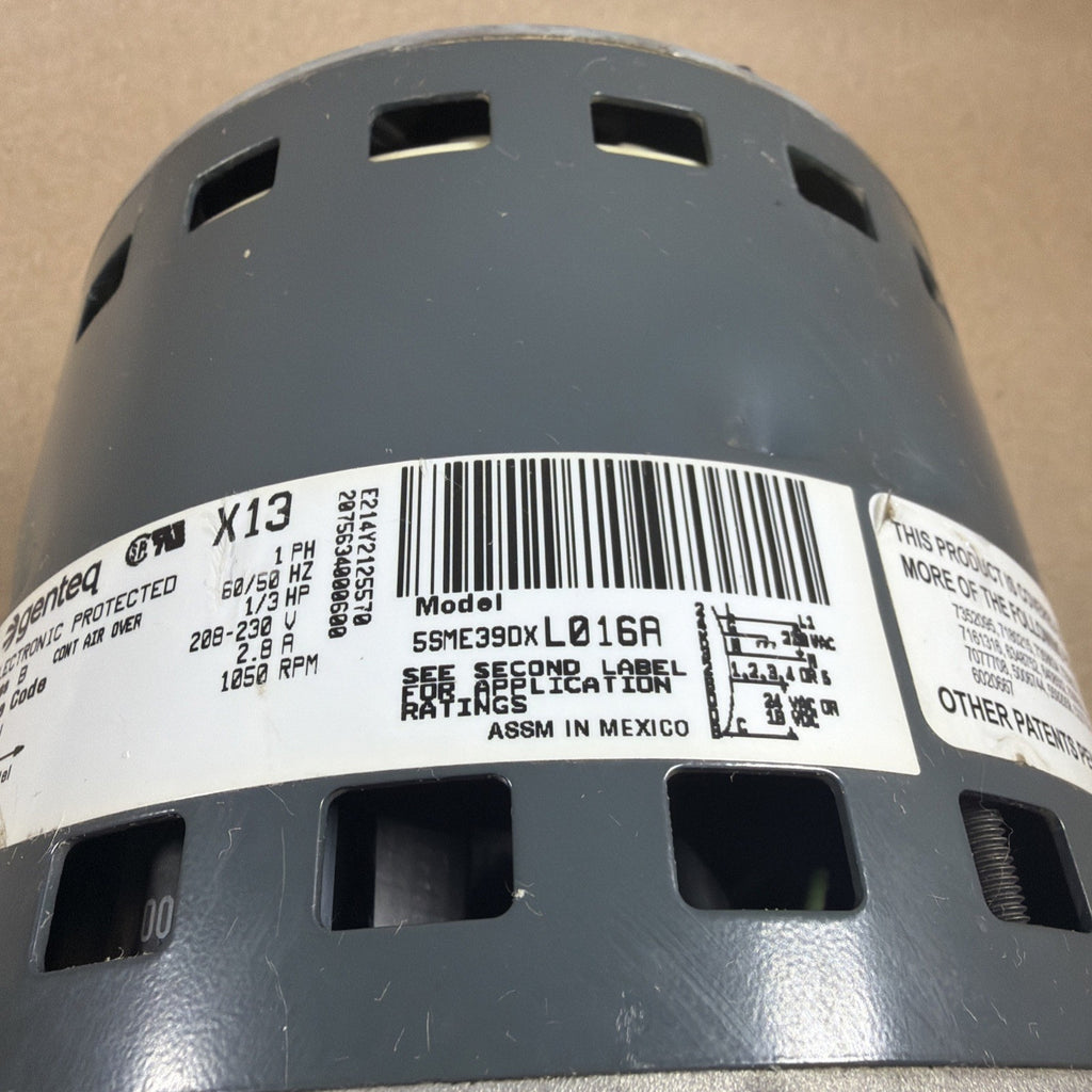 TESTED🔥 GENTEQ X13 ECM BLOWER MOTOR 5SME39DXL016A 1/3HP 430482 FM20 X13