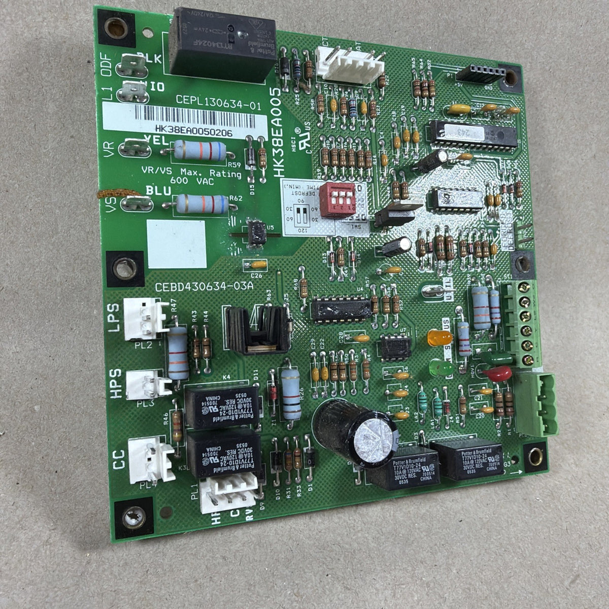 🔥 Carrier Bryant CEPL130634-01 HK38EA005 Fan Control Board CEBD430634-03A