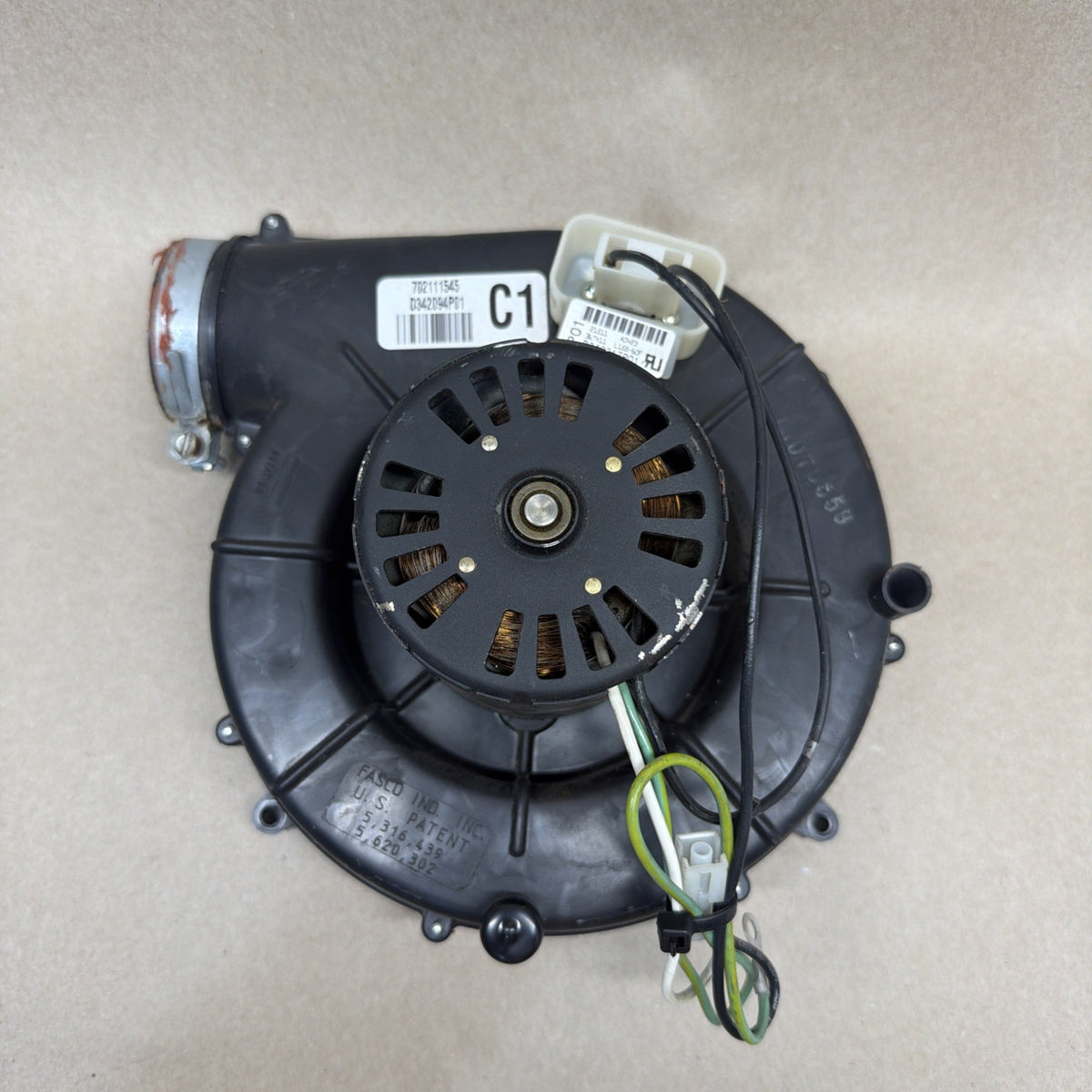 TESTED✅ FASCO 702111545 Draft Inducer Blower Motor Assembly D342094P01 115V