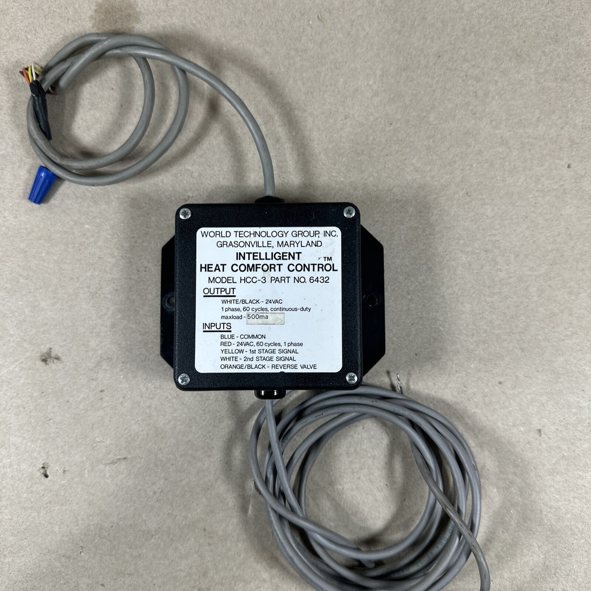 TESTED🔥 Comfort Technology HCC-3 Intelligent Heat Comfort Control  HCC3. (T77)