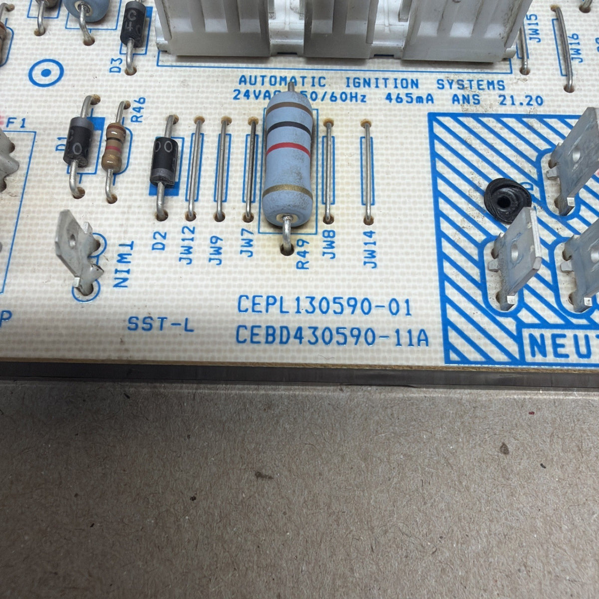 TESTED✅ Carrier Briant Control Board HK42FZO18  CEBD430590-10A CEPL130590-01