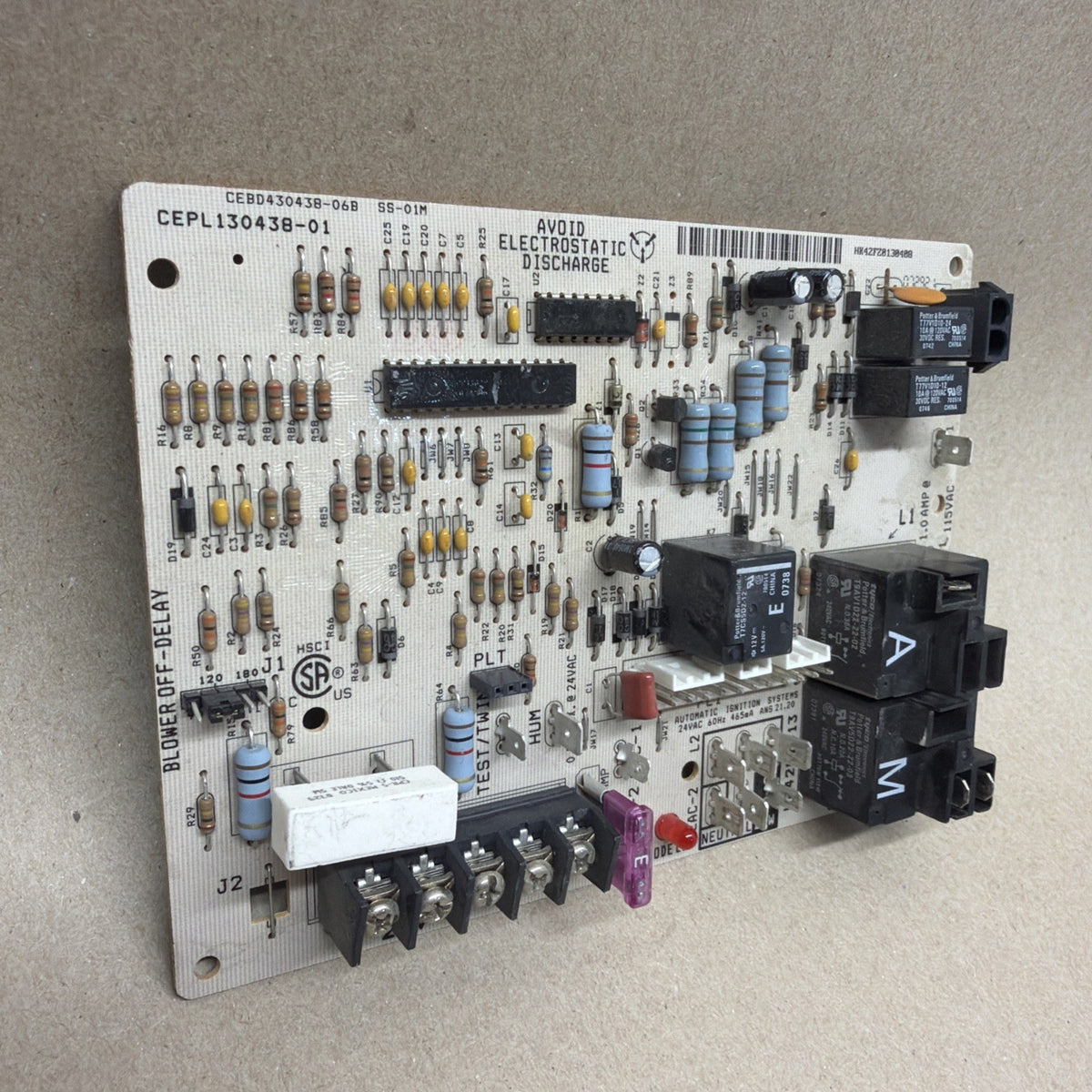 🔥🔥 Carrier Bryant CEPL130438-01 Control Circuit HK42FZ013 CEBD430438-06B