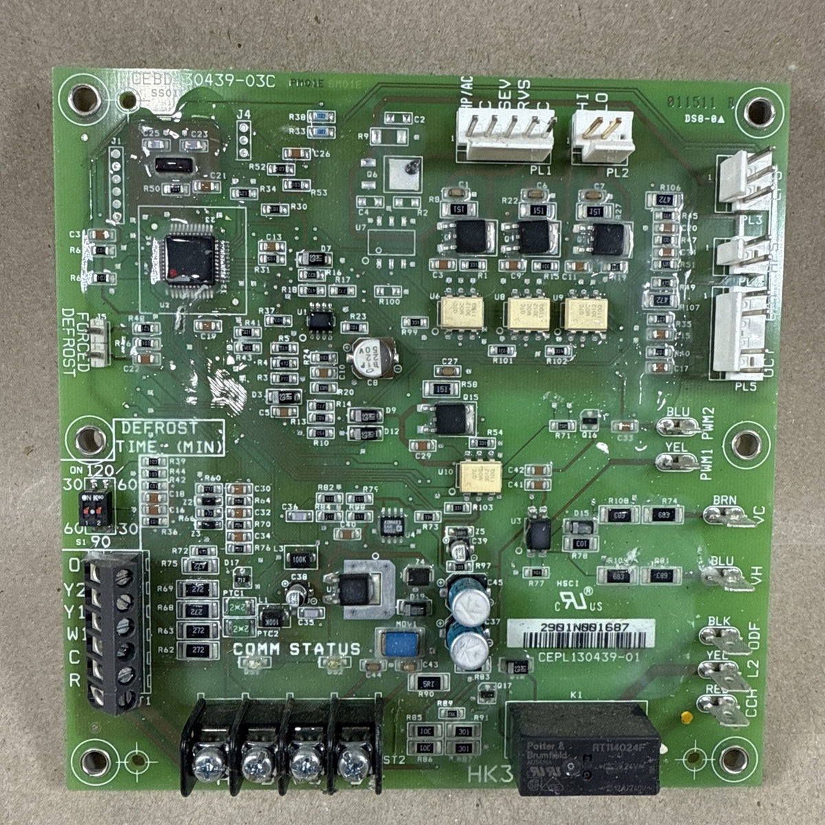 TESTED!! CONTROL BOARD Defrost HK38EA001 CEPL130439-01 CEBD430439-03C (L202)