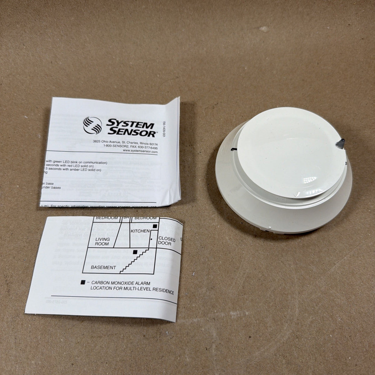 NEW🔥. System Sensor SS-FIRE-CO  Smoke And cO Detector Photo Thermal
