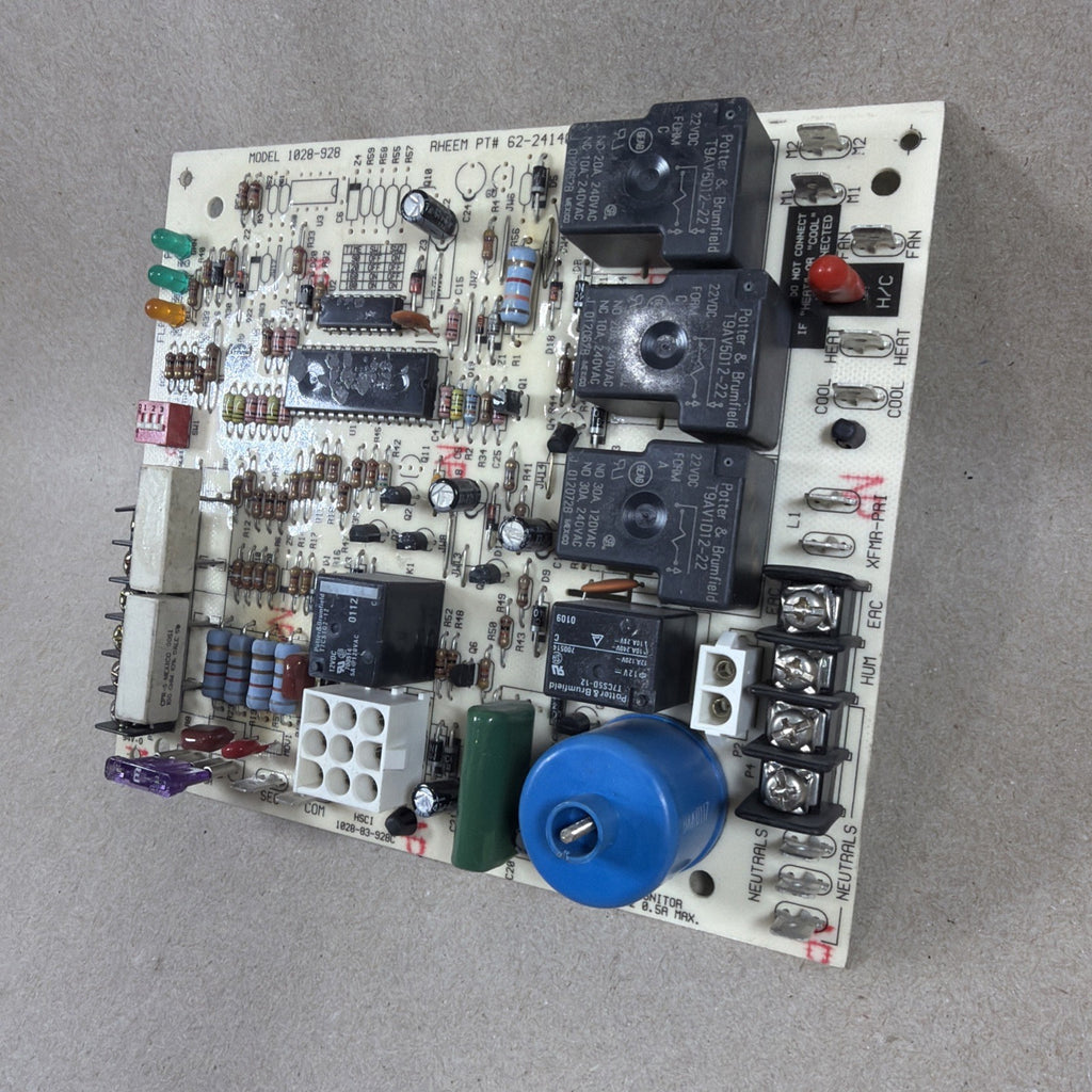 TESTED✅  RHEEM RUDD 1028-83-928C FURNACE CIRCUIT BOARD 62-24140-02 1028-928