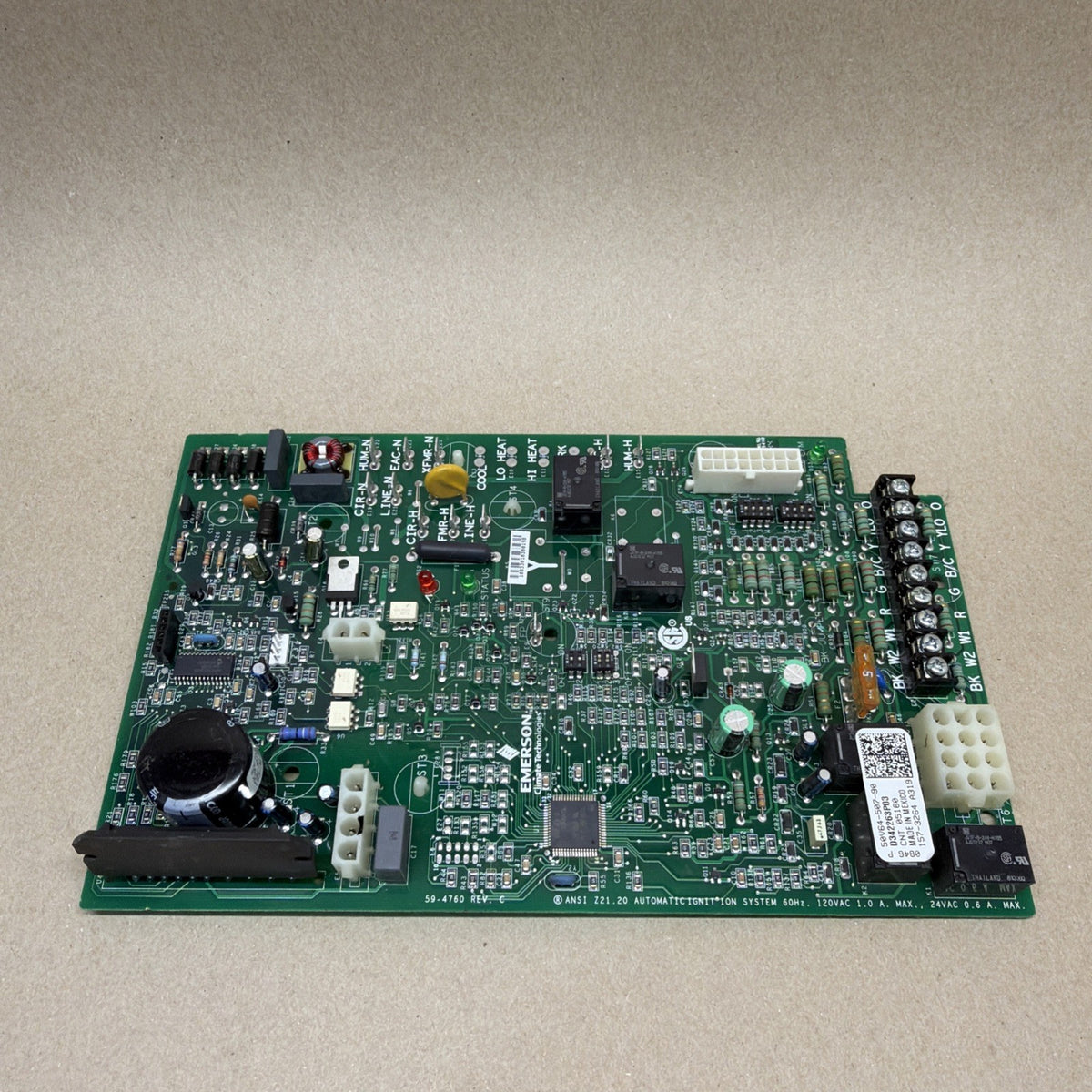 TESTED✅  Emerson 50V64-507-90 Furnace Control Board TRANE D342263P03 CNT 05160