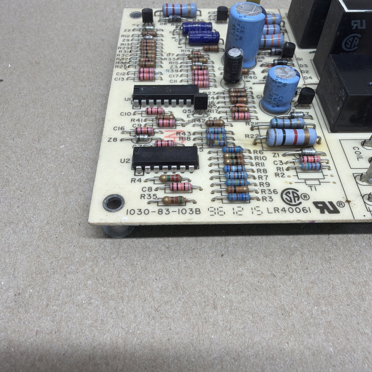TESTED🔥. York HSCI Defrost Control Board 1030-83-103B 031-01098-011