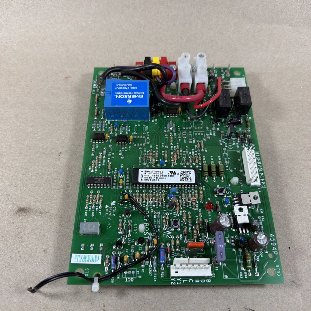 ✅ EMERSON 49A22-101B2 Furnace Control Board 47-102090-02 5001 3581