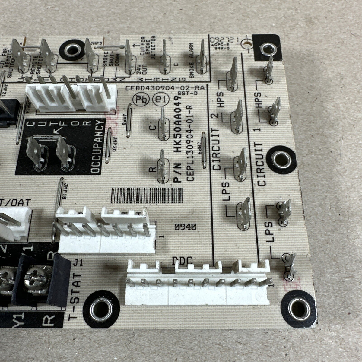 HK50AA049 CEPL130904-01-R CEBD430904-02-RA Carrier RTU OEM control Board (F56)