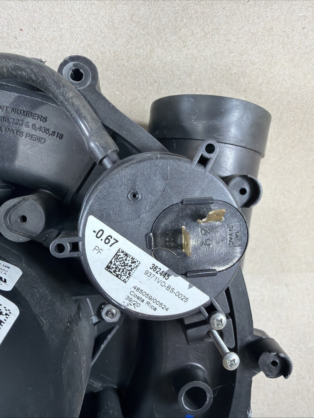 🔥🔥 Fasco 70581293 Furnace Draft Inducer Blower Motor S1-02642583000 115V A25
