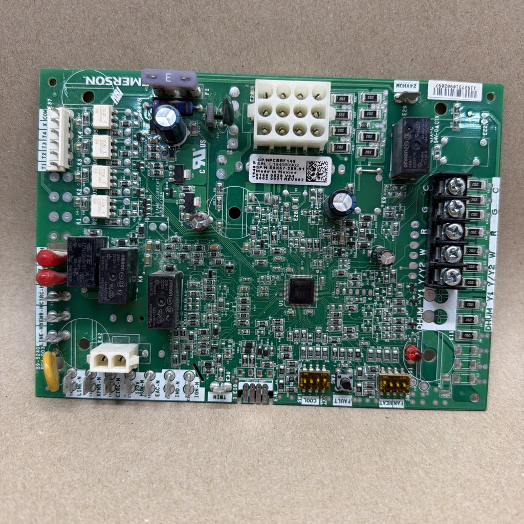 TESTED🔥. OEM GOODMAN PCBBF145 FURNACE CONTROL BOARD HVAC 50X57-289-01