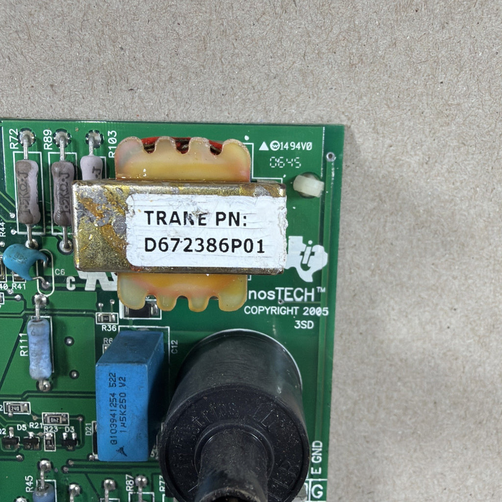 TESTED🔥🔥 TRANE D672386P01 Furnace Control Circuit Board  (H40