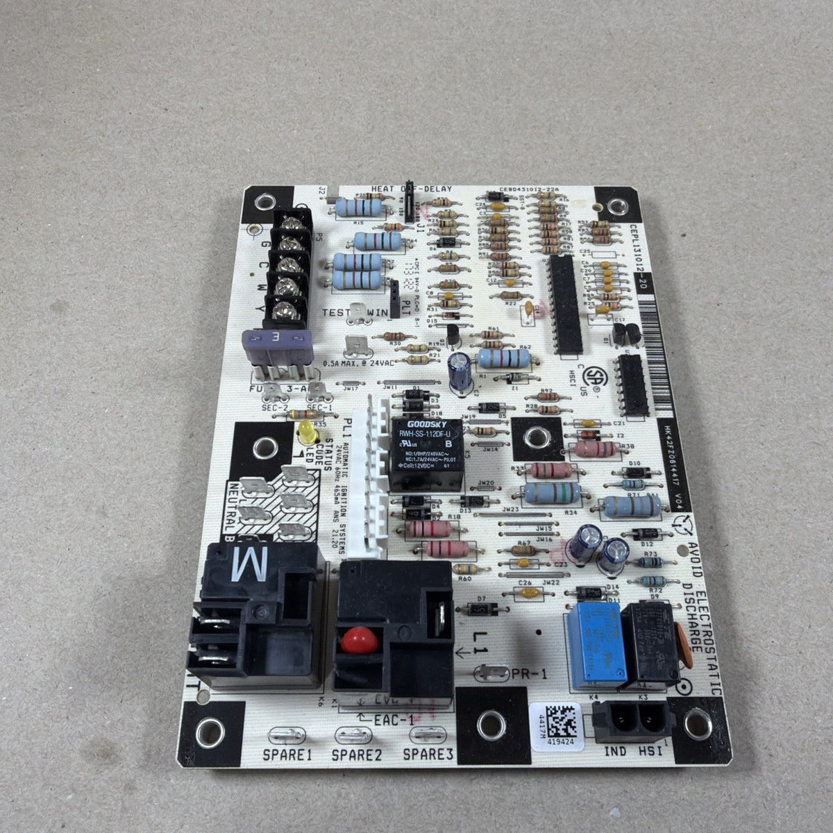 🔥 Control Circuit Board CEBD431012-22A CEPL131012-20 Carrier HK42FZ061