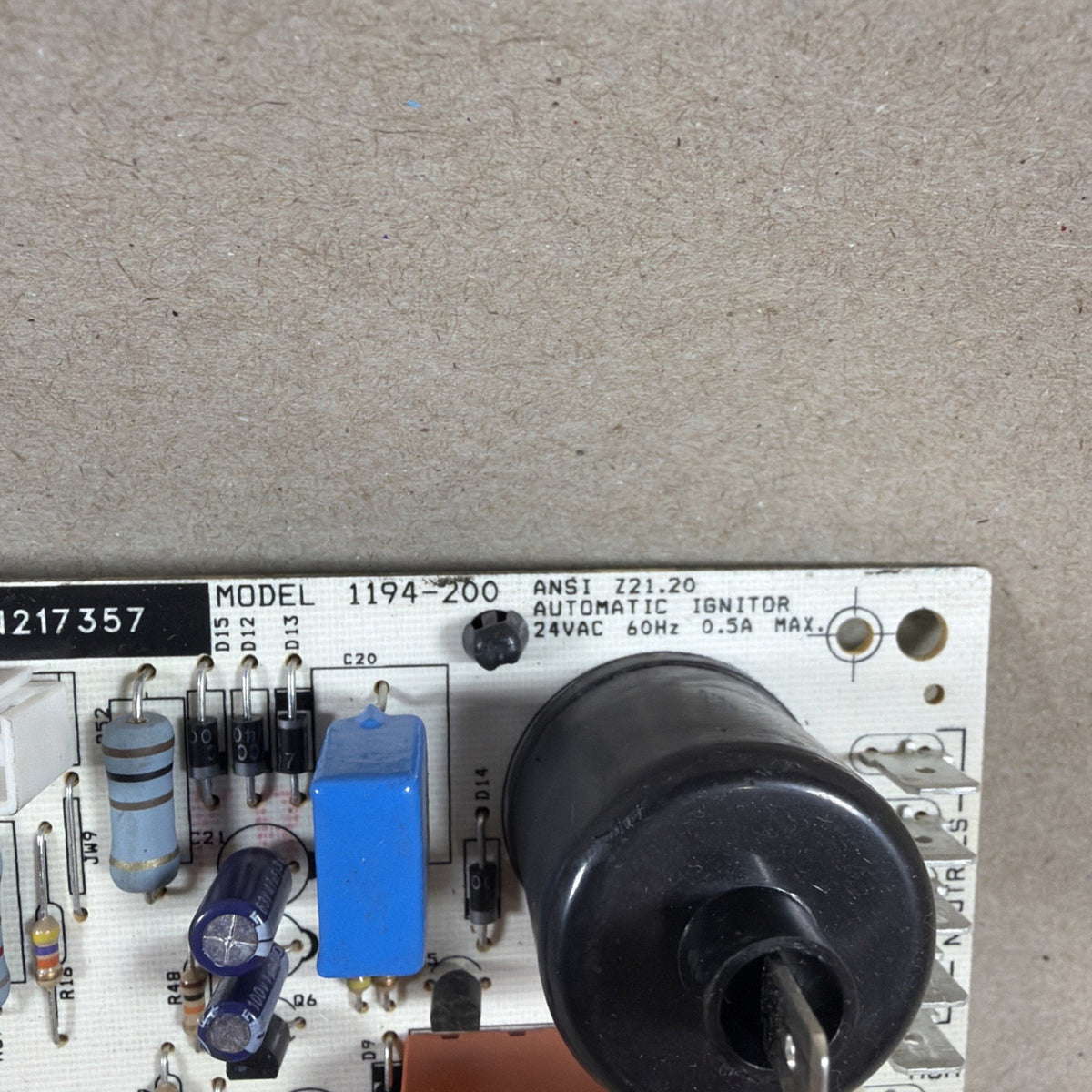🔥🔥 Furnace Control Circuit Board 62-104058-02   1194-83-2001A  RHEEM (G23)