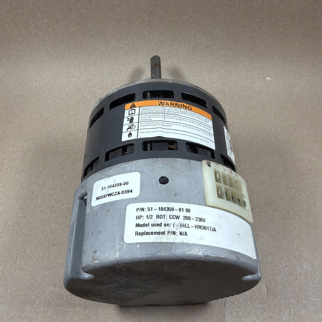 🔥🔥 Protech SELECTECH 1/2hp M055PWCZA-0394 Motor  Module 1/2 Hp 51-104359-00
