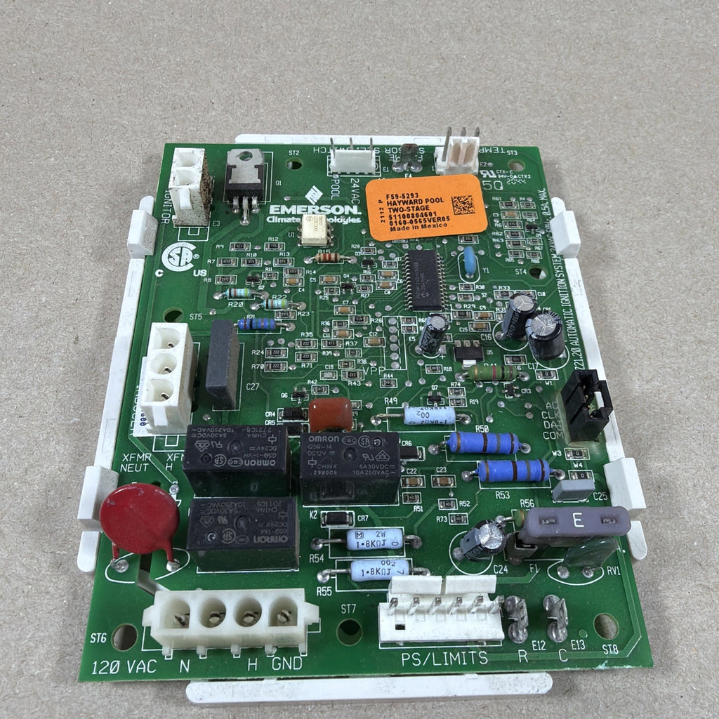 🔥 HAYWARD F59-5293 Pool Heater Two Stage Control Circuit Board 0160-0565 (N50)