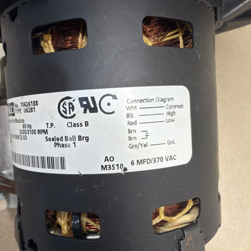 ✅ Fasco 70626188 Furnace Draft Inducer Motor Rheem 70-100612-03 115V