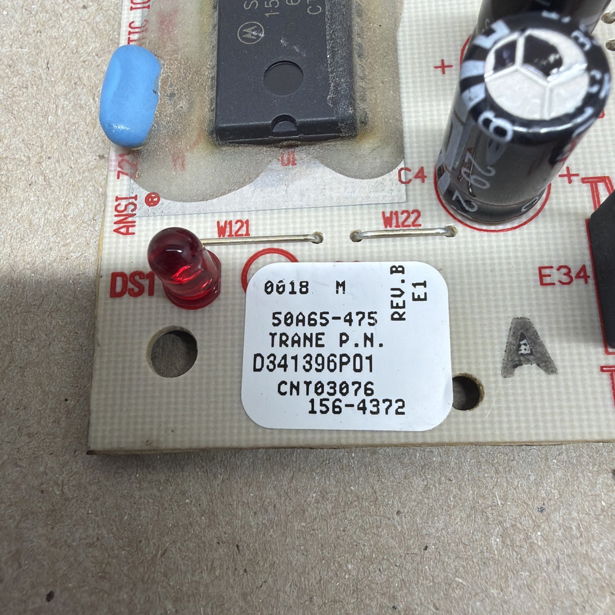 ✅  White Rodgers D341396P01 Furnace Control Circuit Board 50A65-475  156-4372