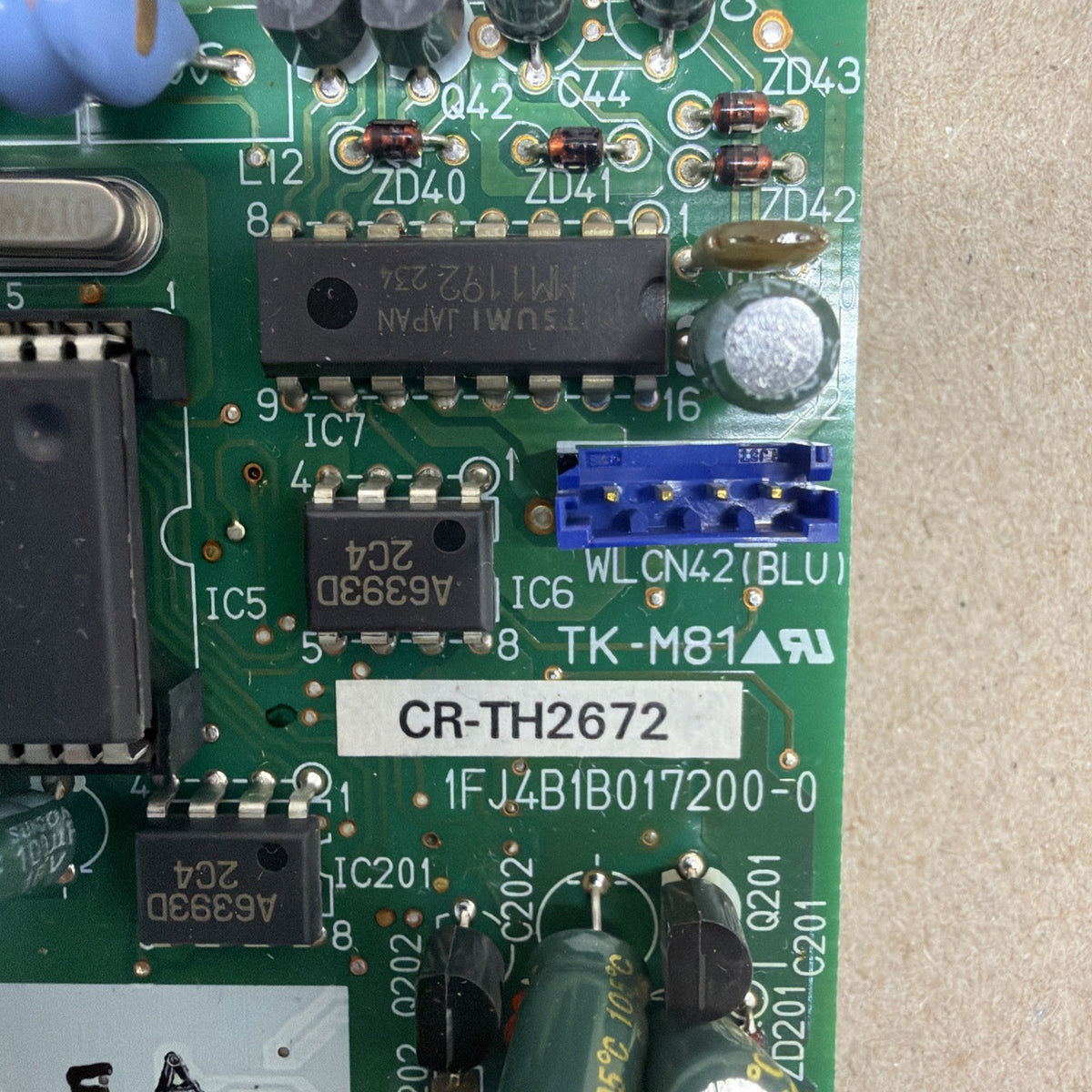 TESTED✅ Sanyo HVAC CR-TH2672 Control Board – Panasonic CV6231921572