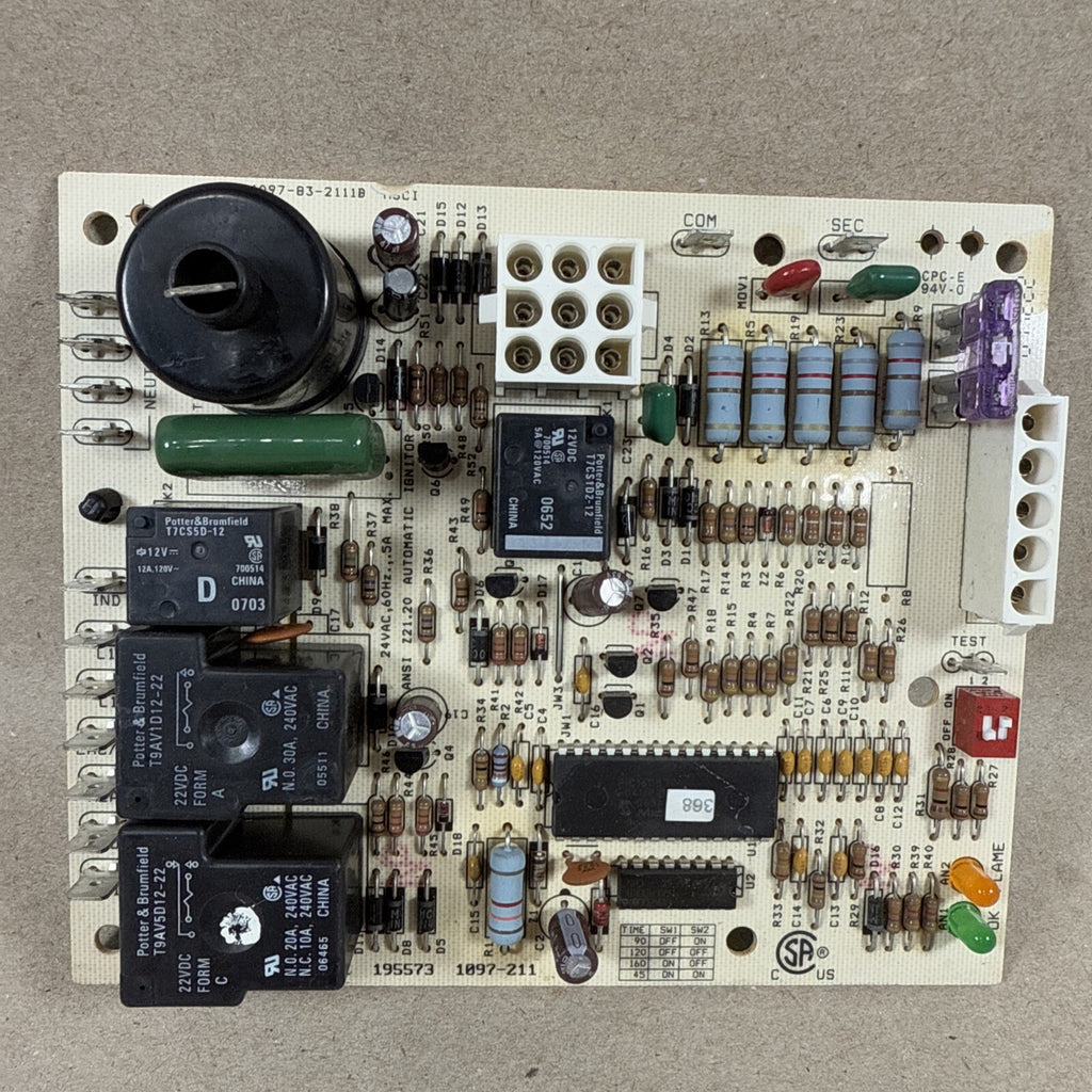 TESTED🔥 Reznor HONEYWELL 1097-83-2111B Control Circuit Board 1097-211 (B52)