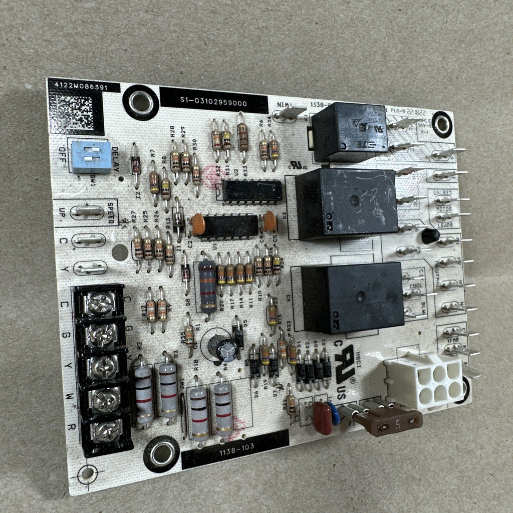 TESTED!  Lennox 106363-01 Furnace Control Board 1138-83-1004A 1138-105 (B98)