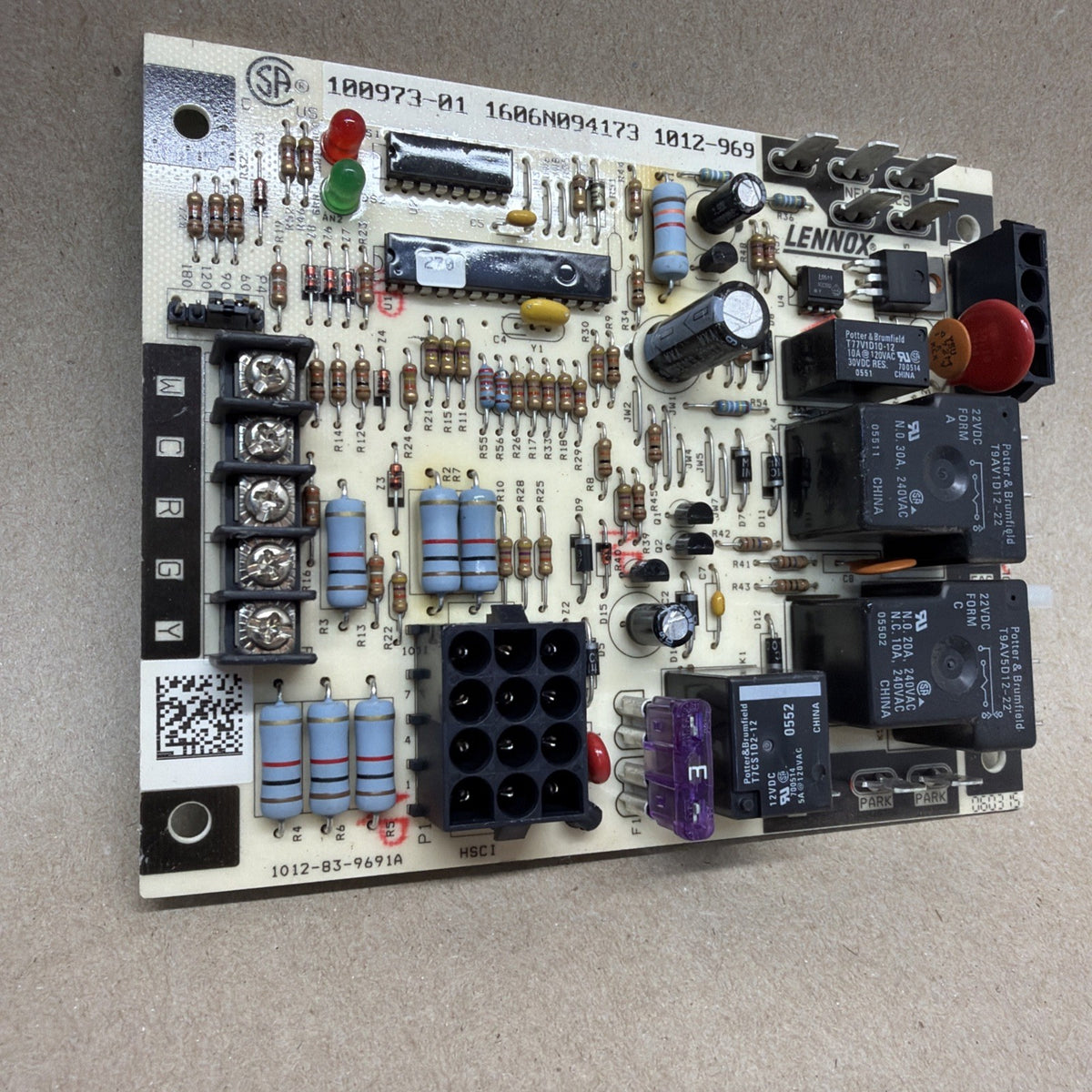 ✅ Furnace Control Circuit Board 1012-83-969 78M4701 Lennox.  1012-83-9691A