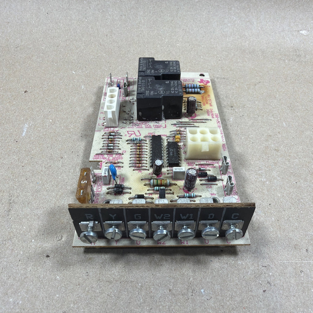 TESTED🔥 York Luxaire Coleman 031-01264-002 Furnace Control Circuit Board