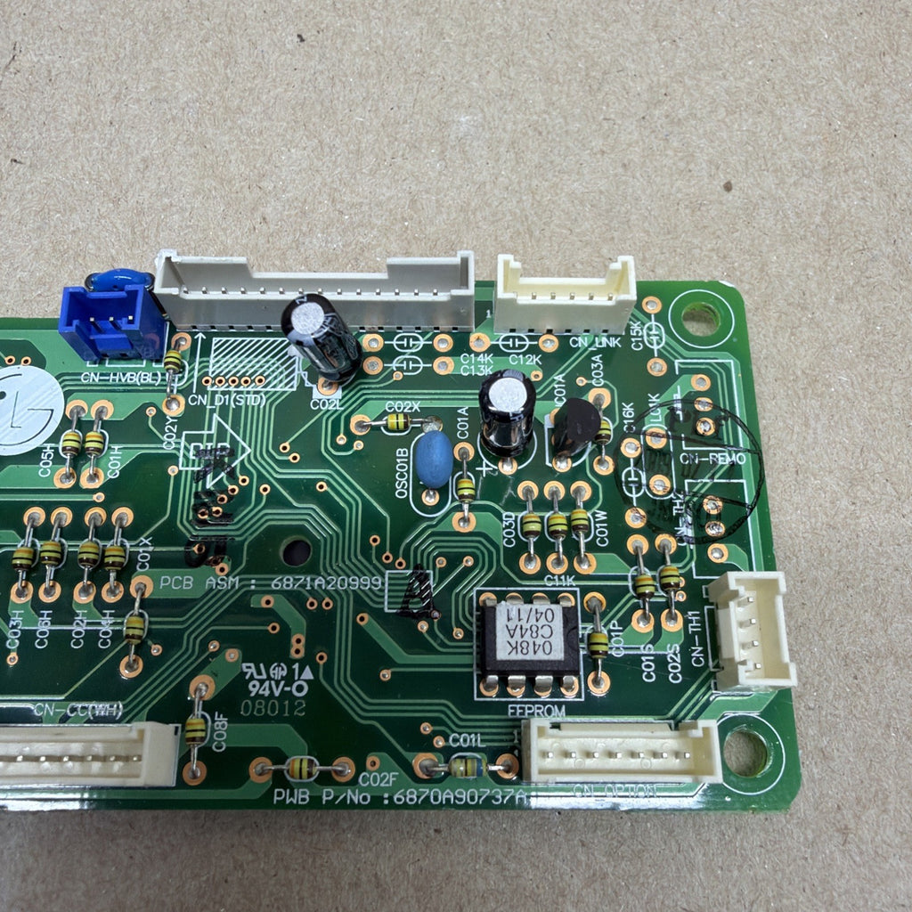 LG Air Conditioner 6871A20999 PCB Power Control Board 6870A90737A