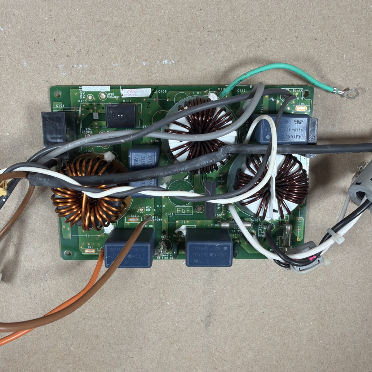 🔥🔥 FUJITSU GENERAL 9708509013 Main Control Board K09DH-FL-A K09DH-01-02