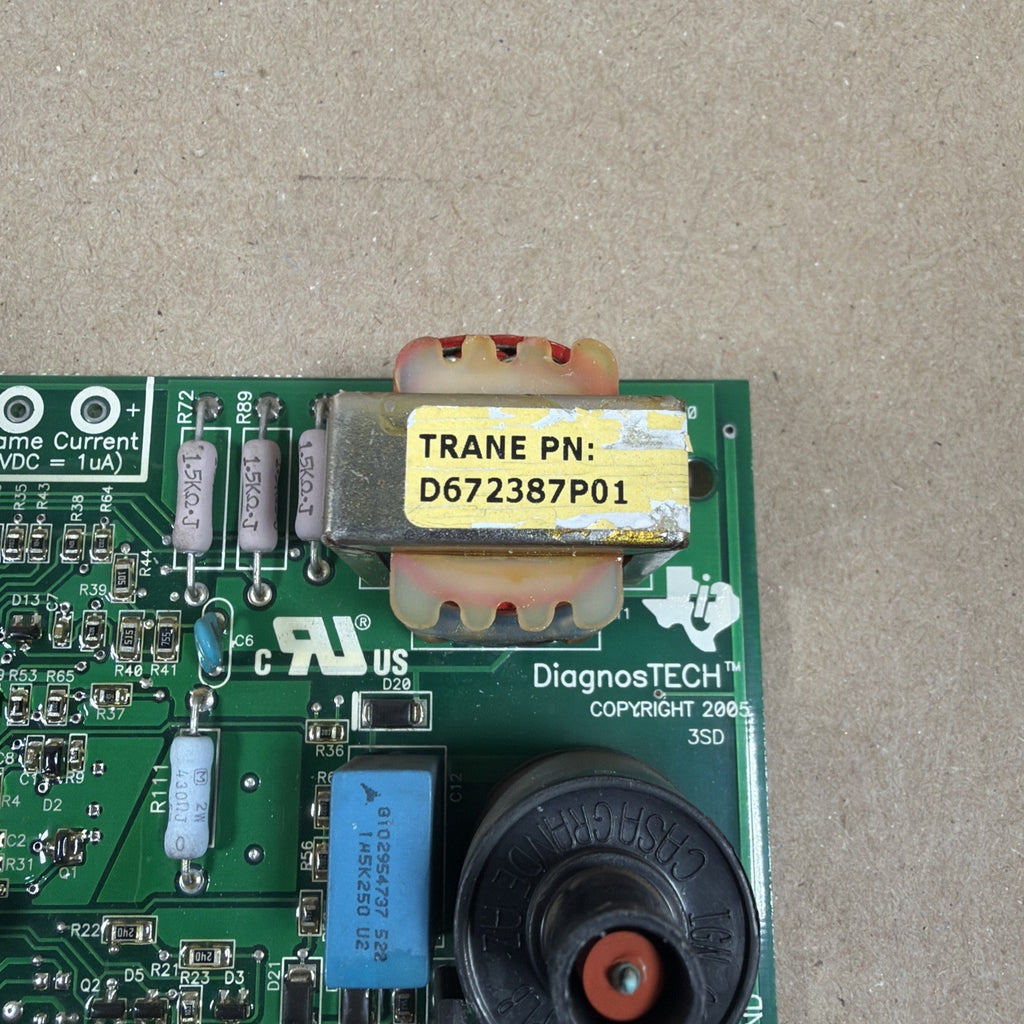 TESTED🔥 TRANE D672387P01 Furnace Control Circuit Board