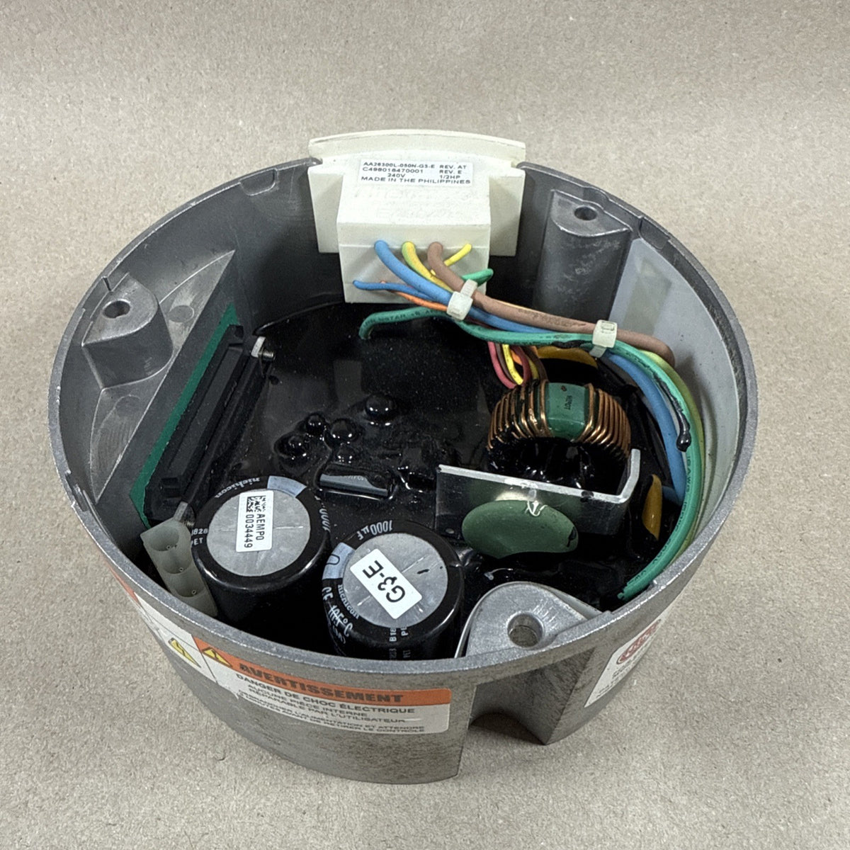 Blower Motor PROTECH M055PWMND-2872 ECM  1/2HP 240V AA26300L-050N-G3-E (#88)